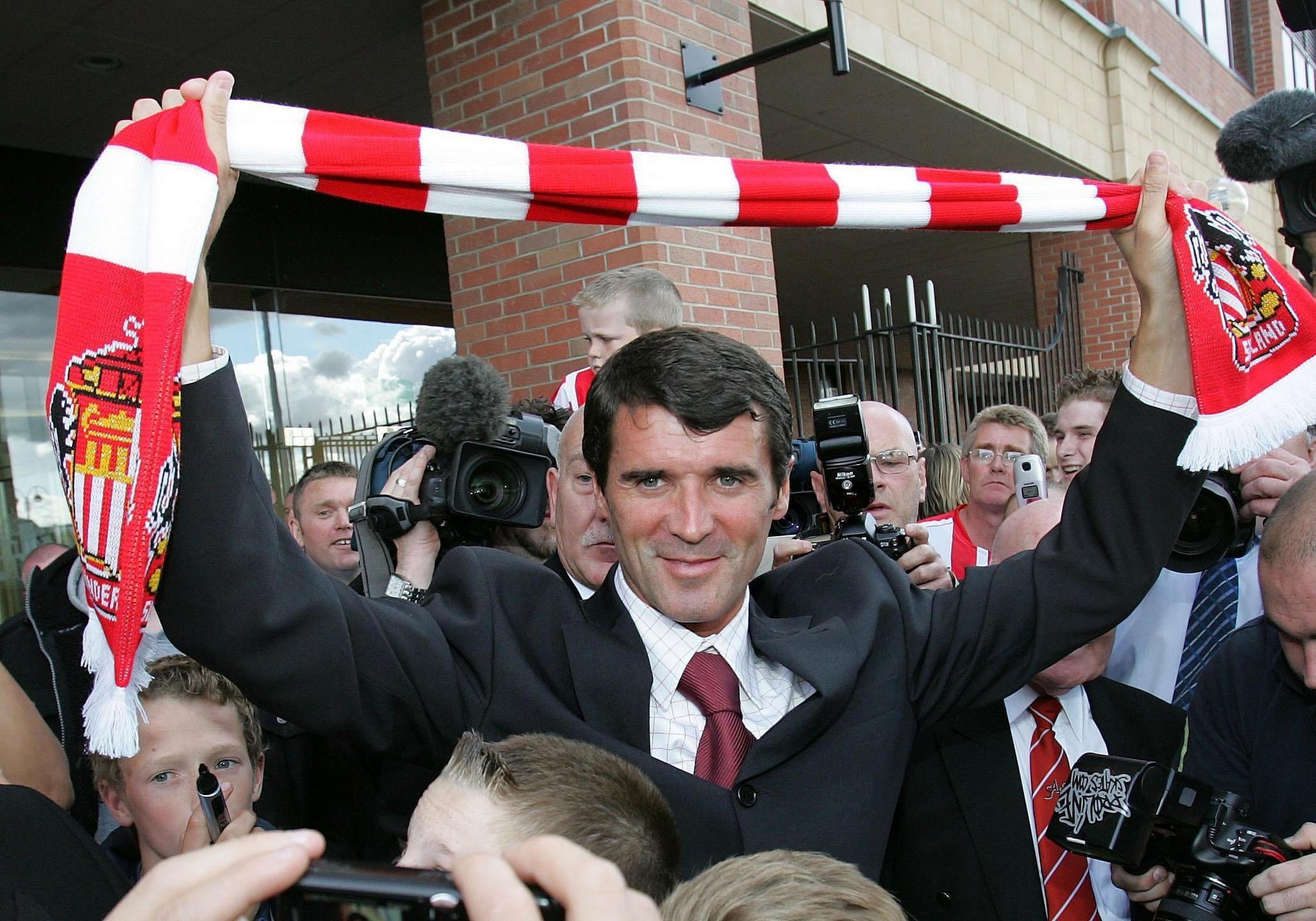 Roy Keane was named Sunderland manager in 2006 (Owen Humphreys/PA)