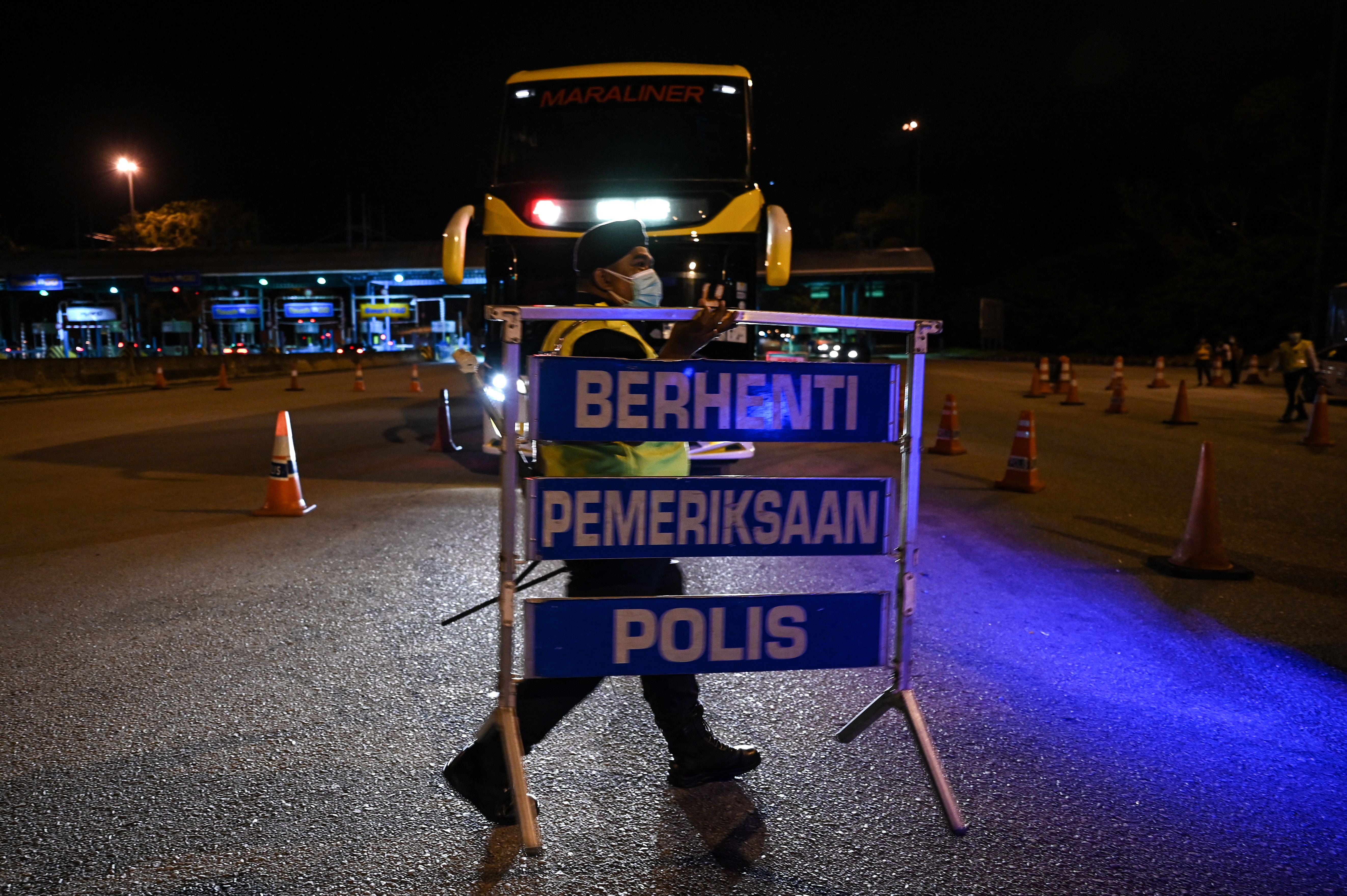 Representational: Police official seen in Kuala Lumpur in Malaysia