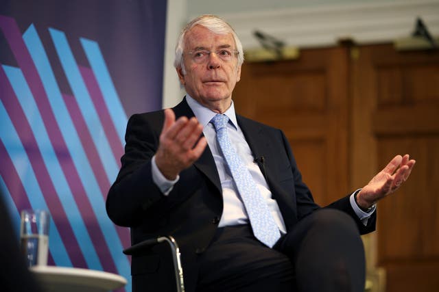 <p>Sir John Major emerged, butterfly-like, from his chrysalis, some time ago </p>