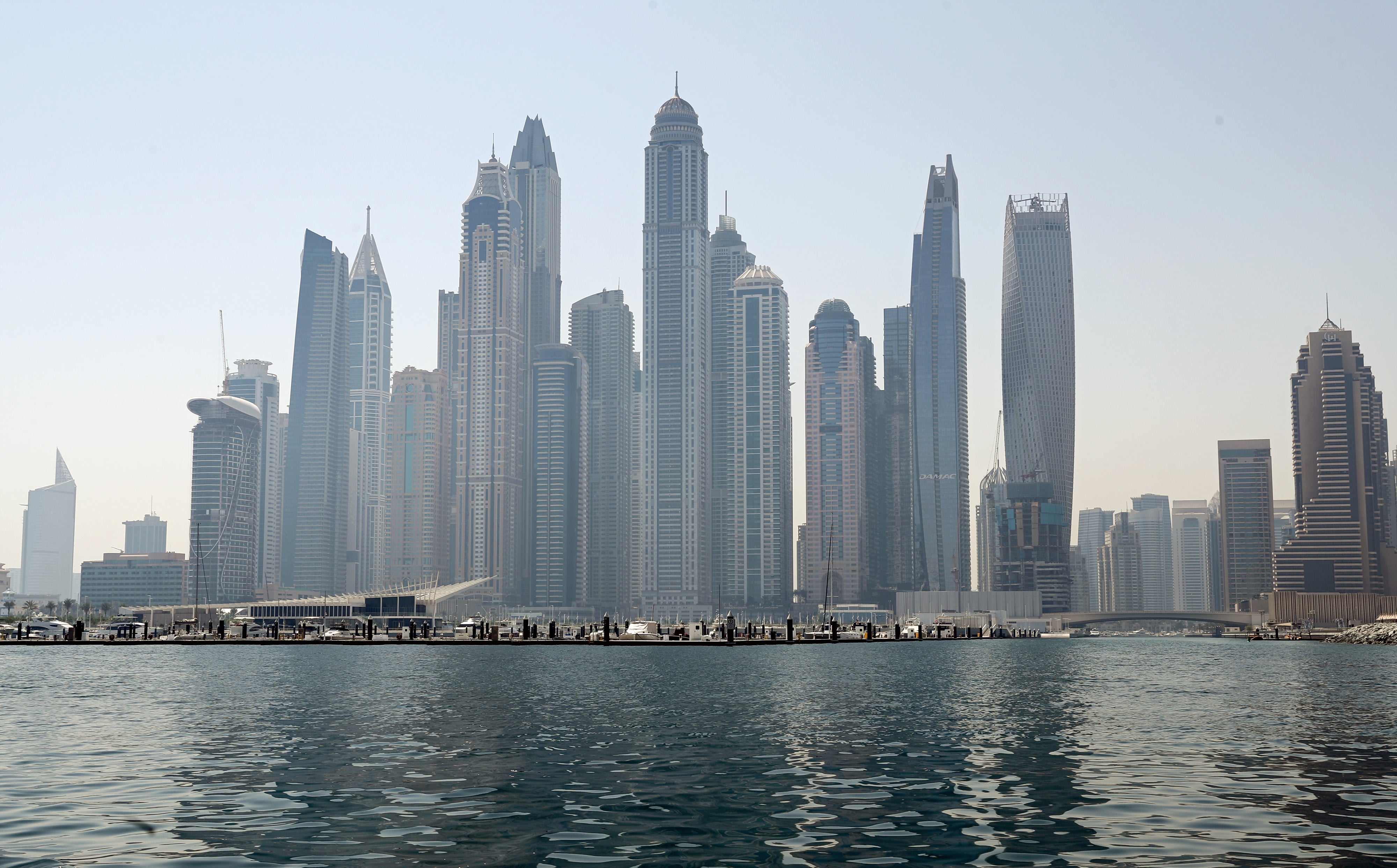 The skyline of Dubai is under threat from Houthi missiles