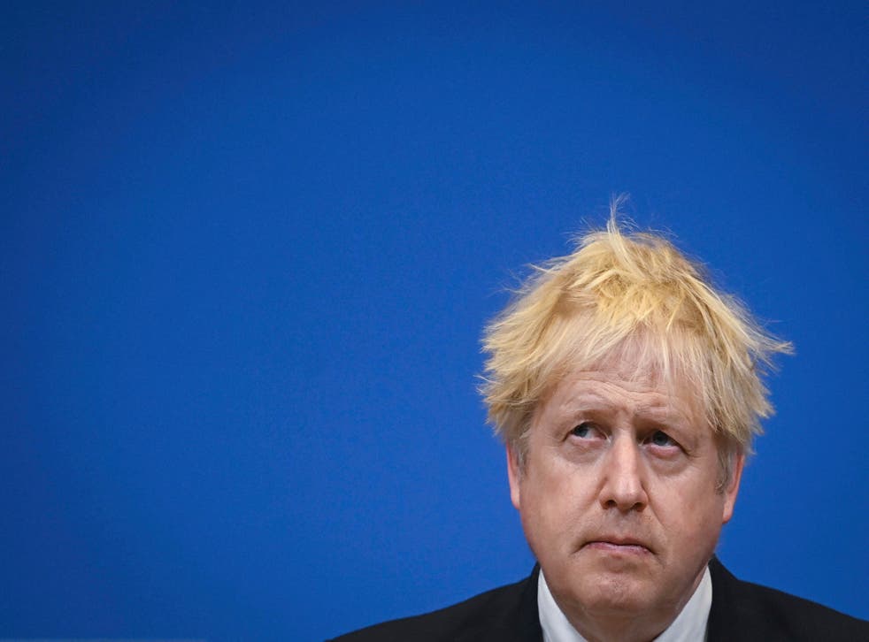 Johnson made a brief visit to Brussels before flying on to Poland’s capital