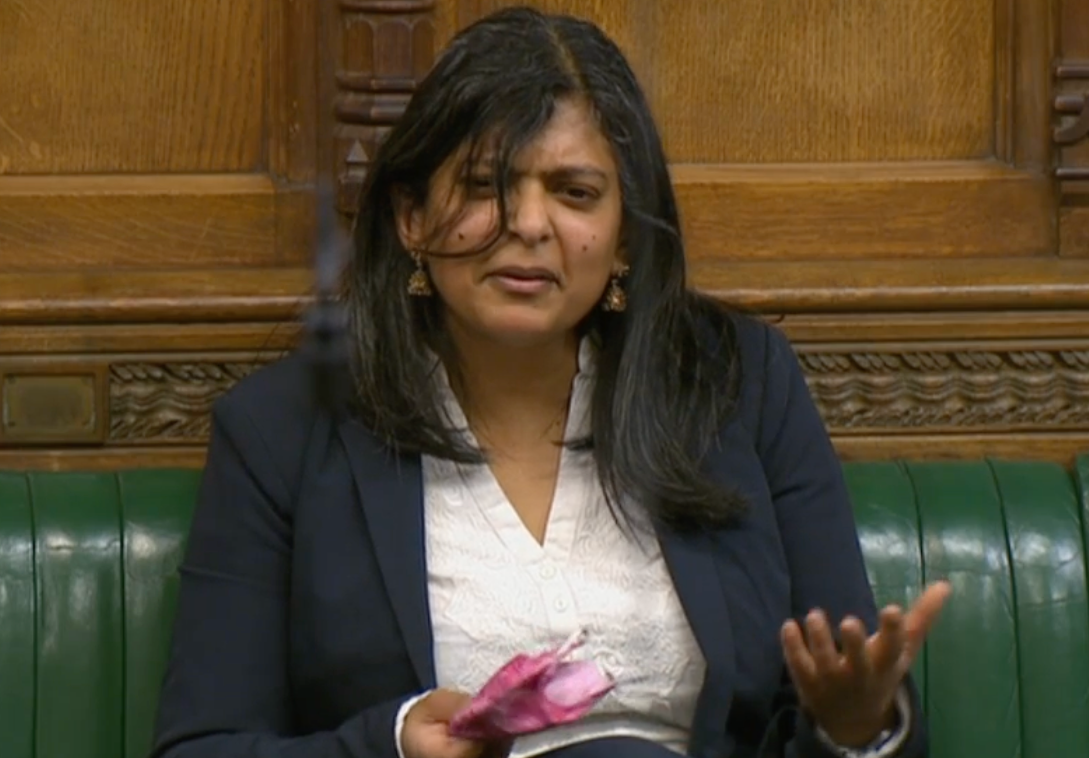 Labour MP Rupa Huq appeared unsatisfied by the minister’s answer