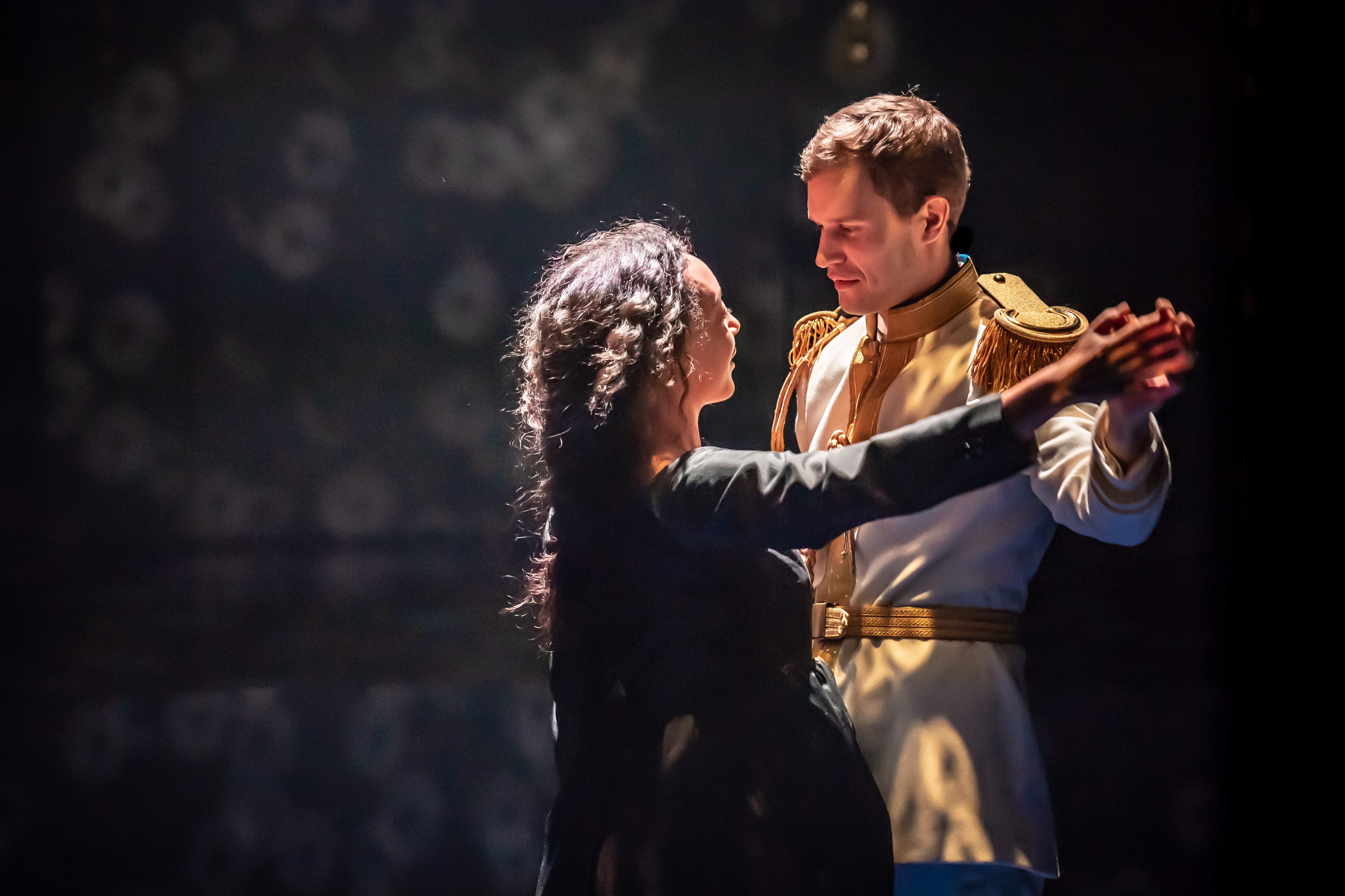 Adelle Leoncé and Chris Jenks in ‘Anna Karenina'