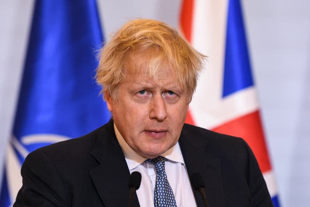 Prime Minister Boris Johnson (Daniel Leal/PA)