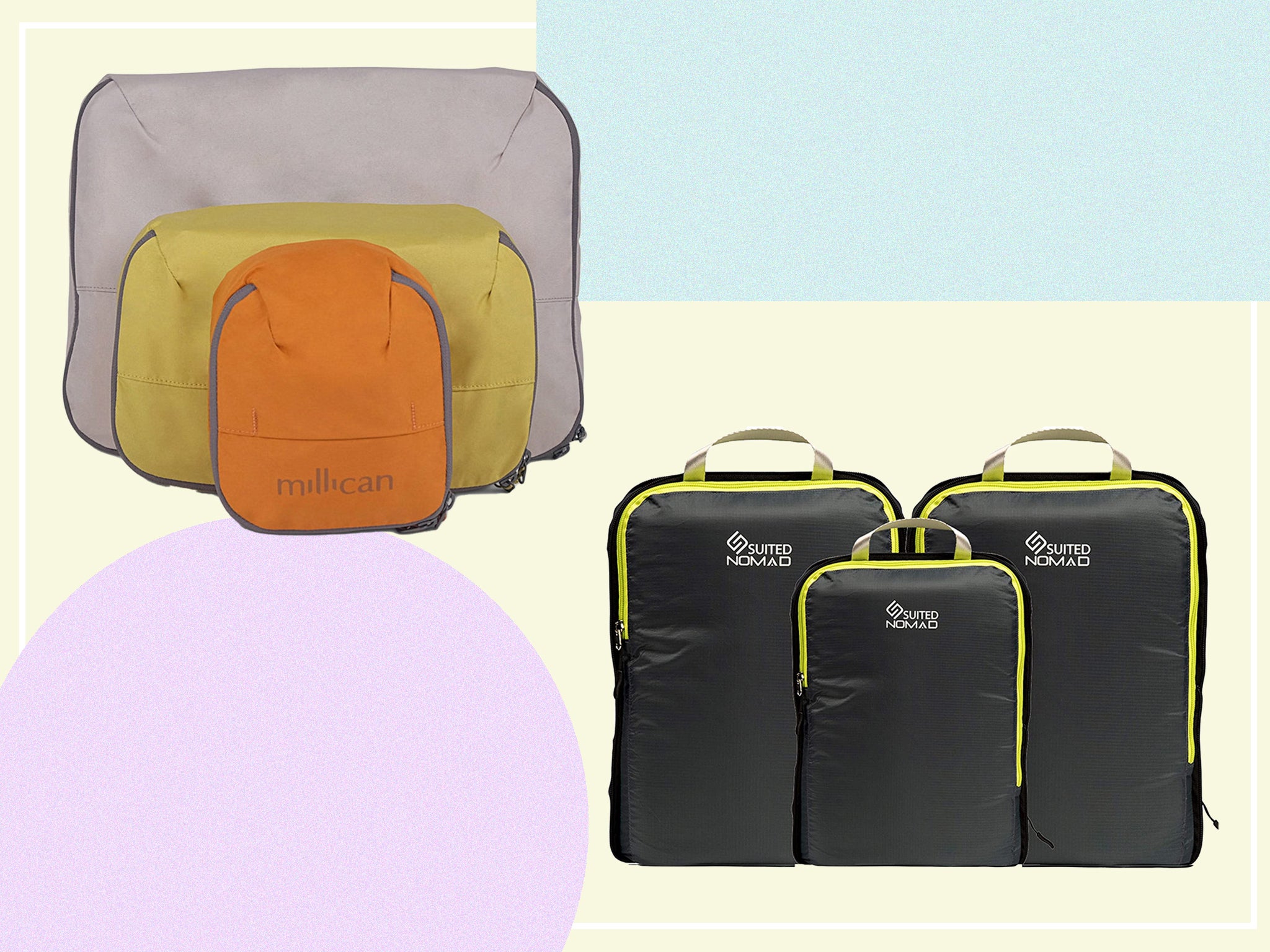 Antler Antler 6 Pcs Packing Cubes & Zipped Pouches Luggage Storage Travel Organiser Set 