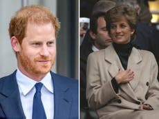 Prince Harry says woman with ‘powers’ gave him message from Diana