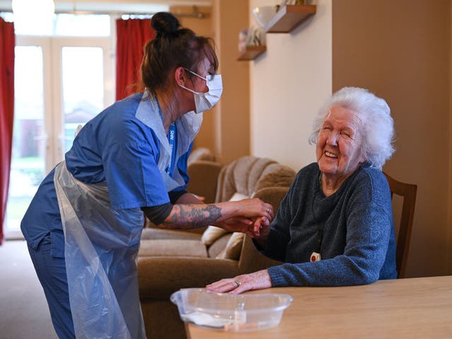 <p>Most carers earn the national living wage</p>