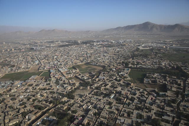 A general view over Kabul (Dan Kitwood/PA)