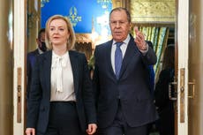 ‘Lady No’: Russian media attacks ‘macho’ Liz Truss over failed Ukraine talks