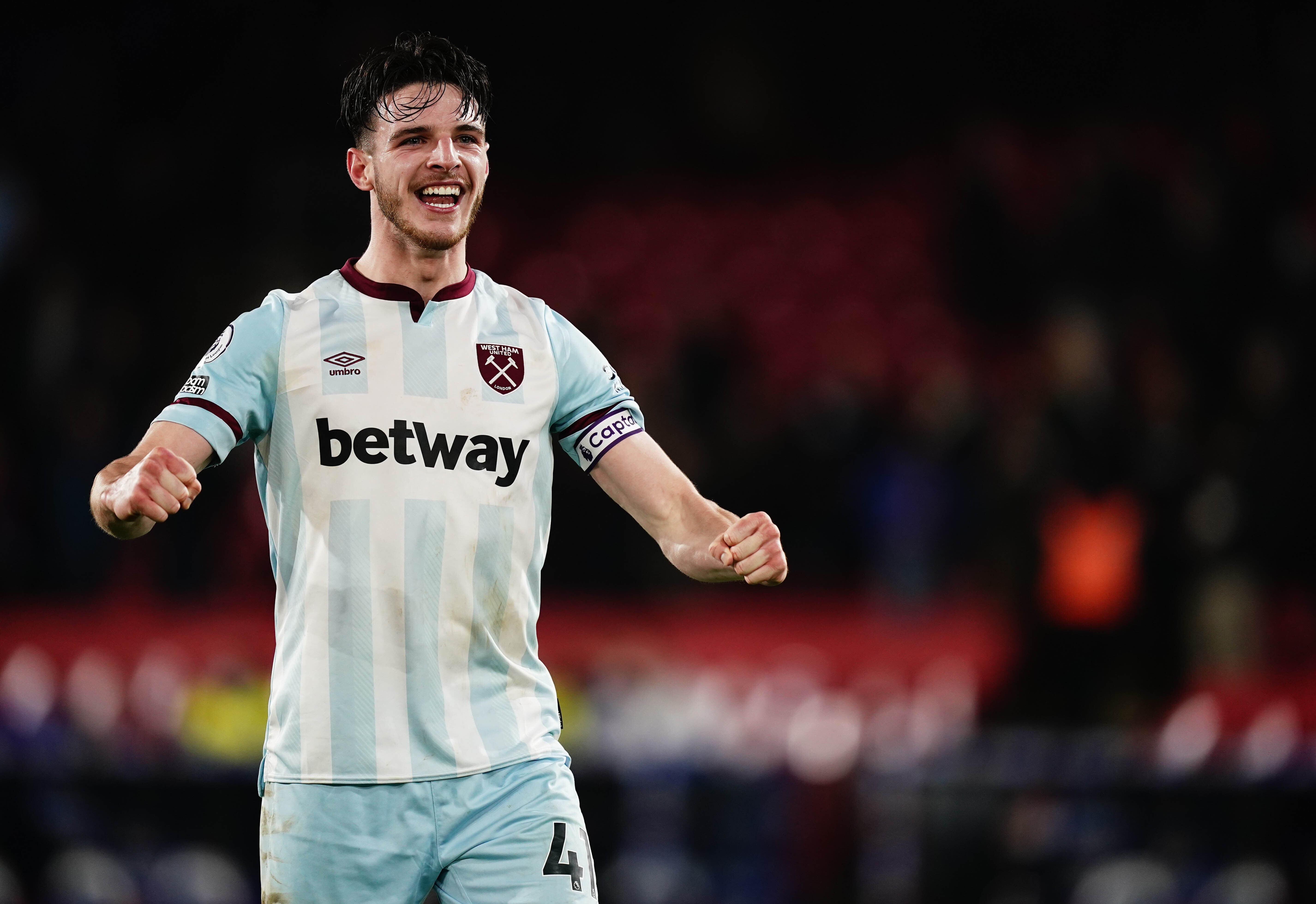 Declan Rice lays down a challenge Thursday s sporting social