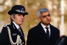Cressida Dick to step down as Metropolitan Police chief