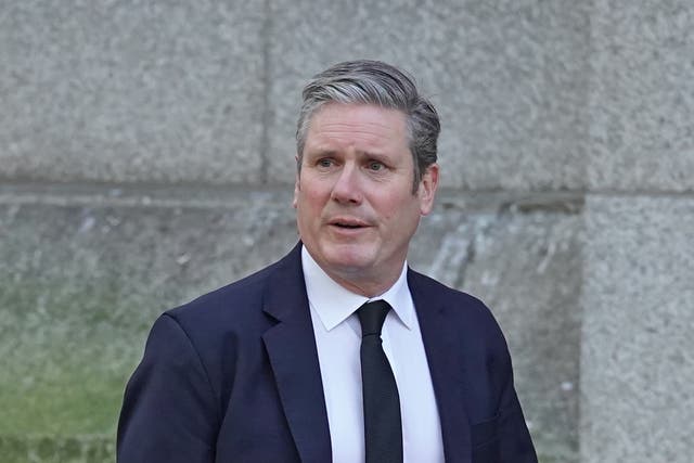Sir Keir Starmer’s comments came after West Ham said Zouma had been fined the ‘maximum amount possible’ (Kirsty O’Connor/PA)