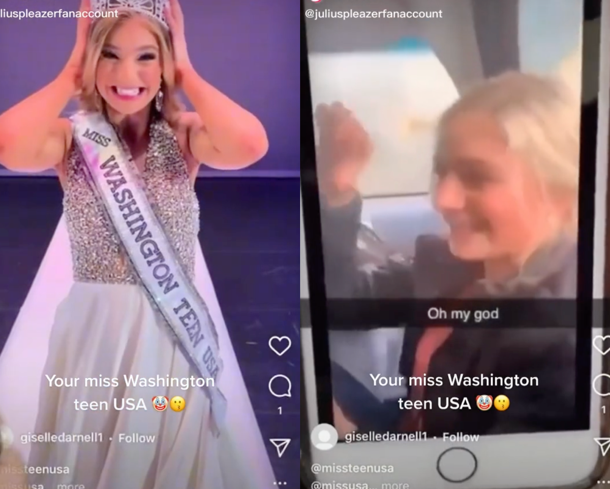Miss Teen Washington USA slammed for resurfaced clip of racial slur: &lsquo;Take her crown&rsquo; 