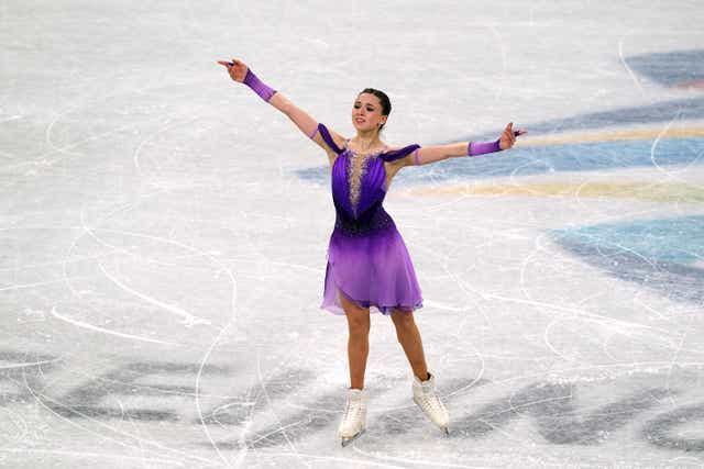 Kamila Valieva faces an uncertain Olympic future (Andrew Milligan/PA)