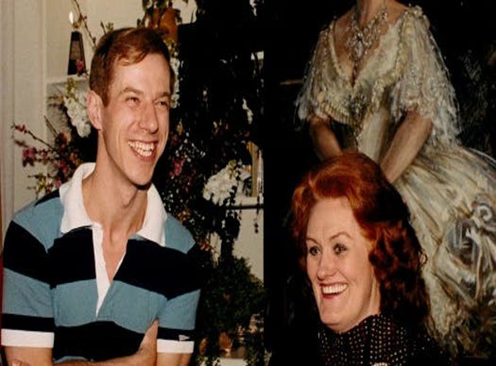 Michael Stennett, pictured with Dame Joan Sutherland (Cheffins/PA)