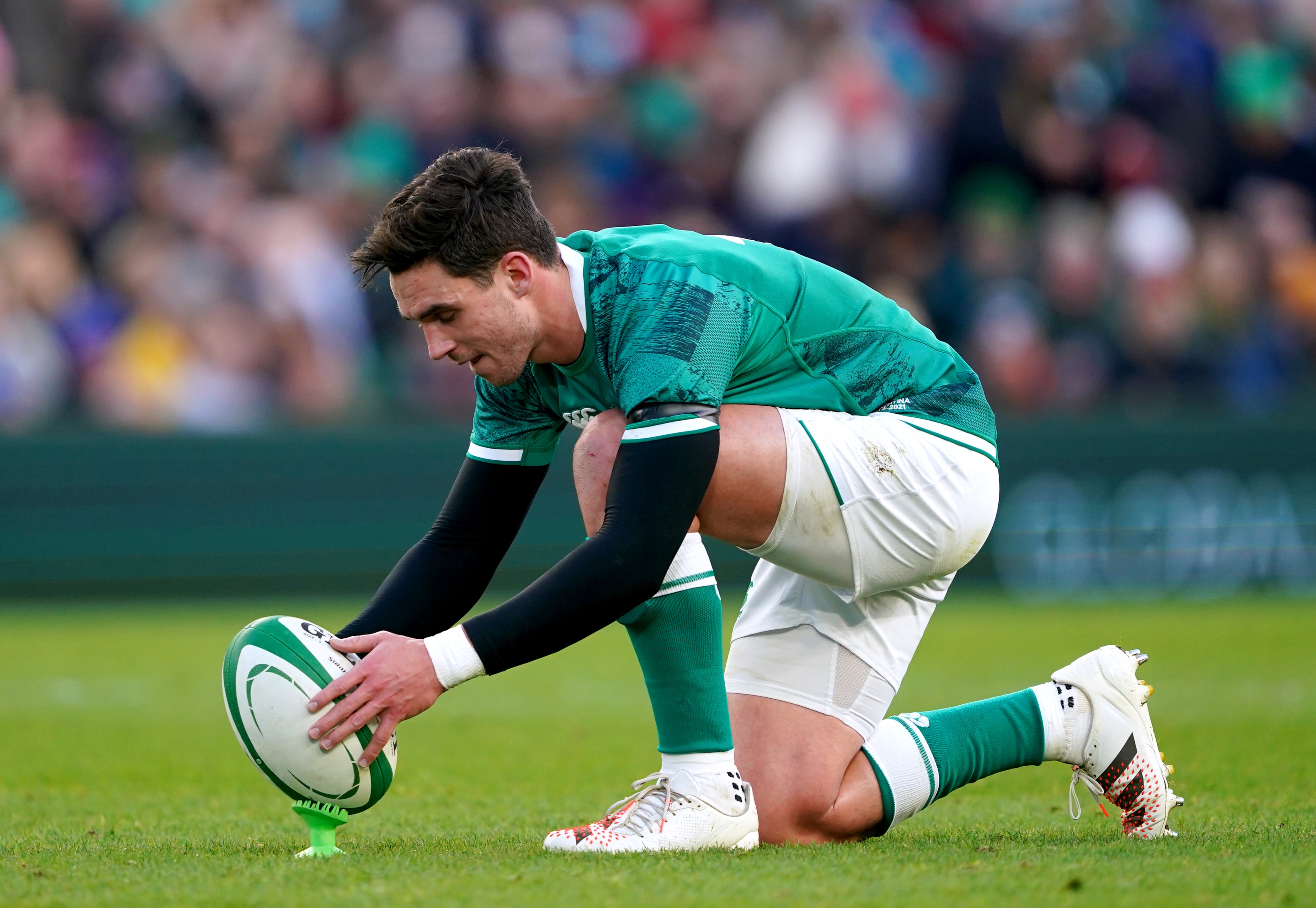 Ireland’s Joey Carbery is preparing for his first Six Nations start (Brian Lawless/PA)