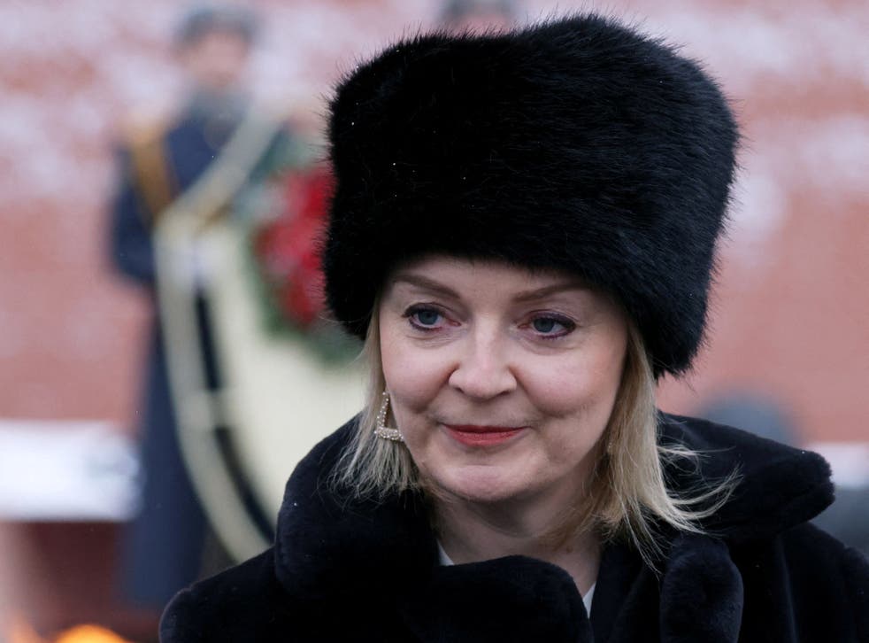 Lady No': Russian media attacks 'macho' Liz Truss over failed Ukraine talks  | The Independent