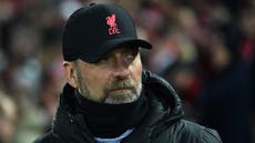 Liverpool have ‘no chance’ of catching Manchester City, says Jurgen Klopp