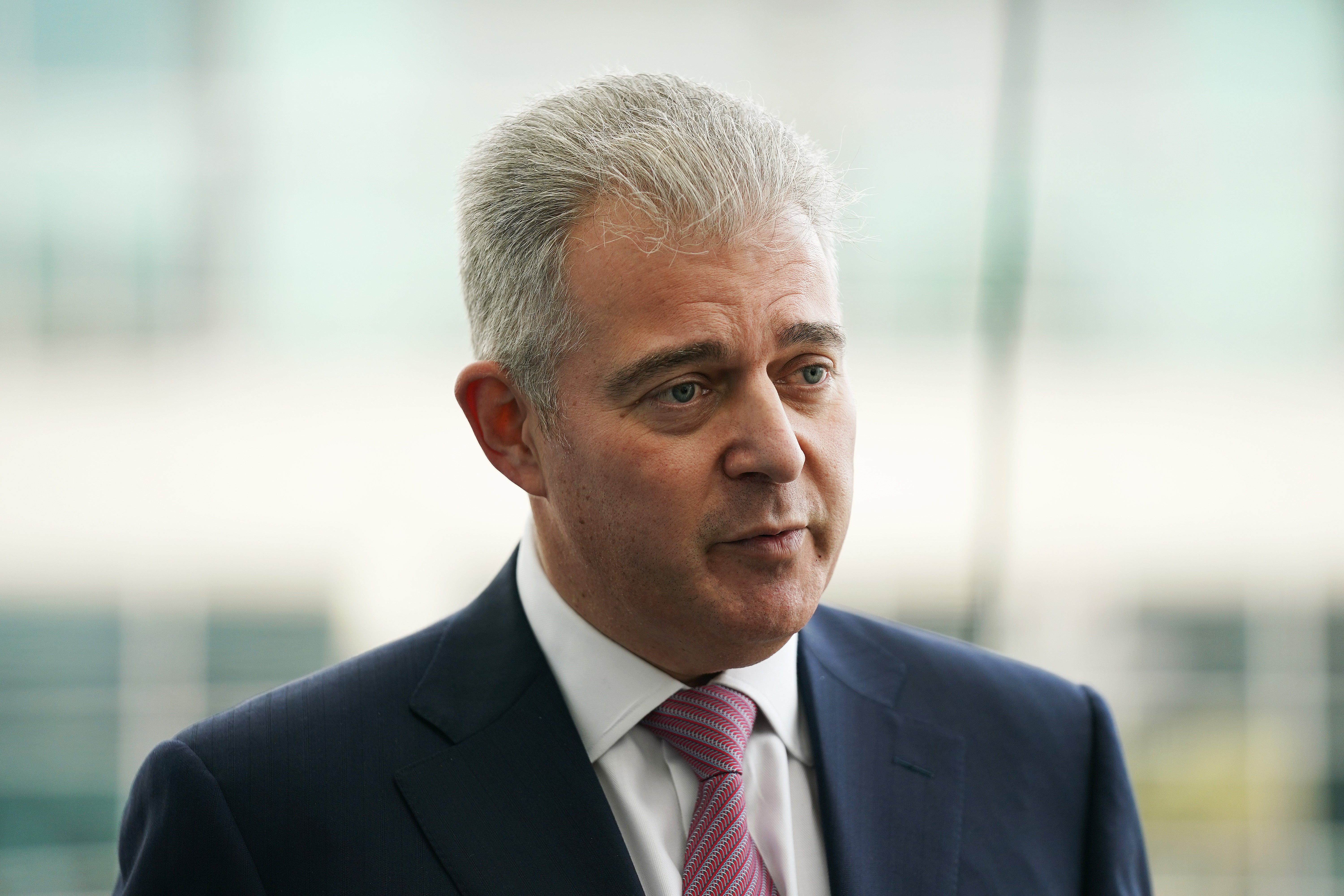 Northern Ireland Secretary Brandon Lewis says he hopes to see powersharing return as soon as possible after the election (Brian Lawless/PA)