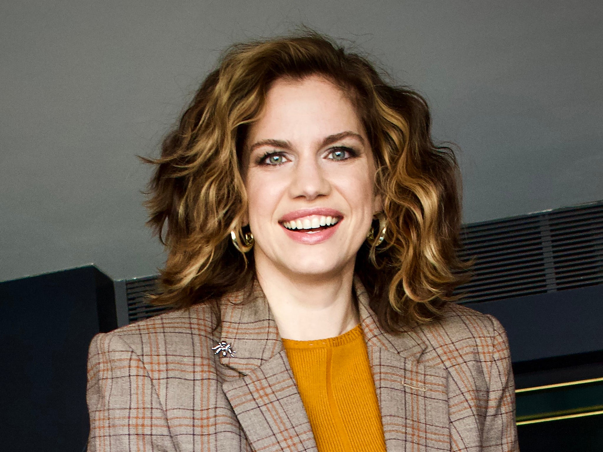 <p>Anna Chlumsky: ‘There is a patriarchal fear of women who can think for themselves, and make their own decisions’</p>