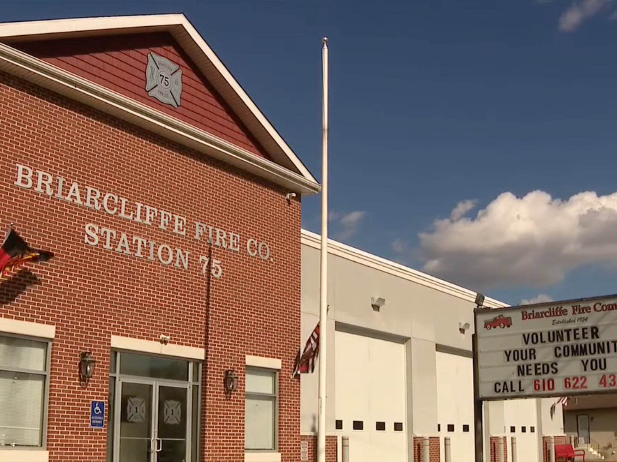 The Briarcliffe Volunteer Fire Company has been suspended