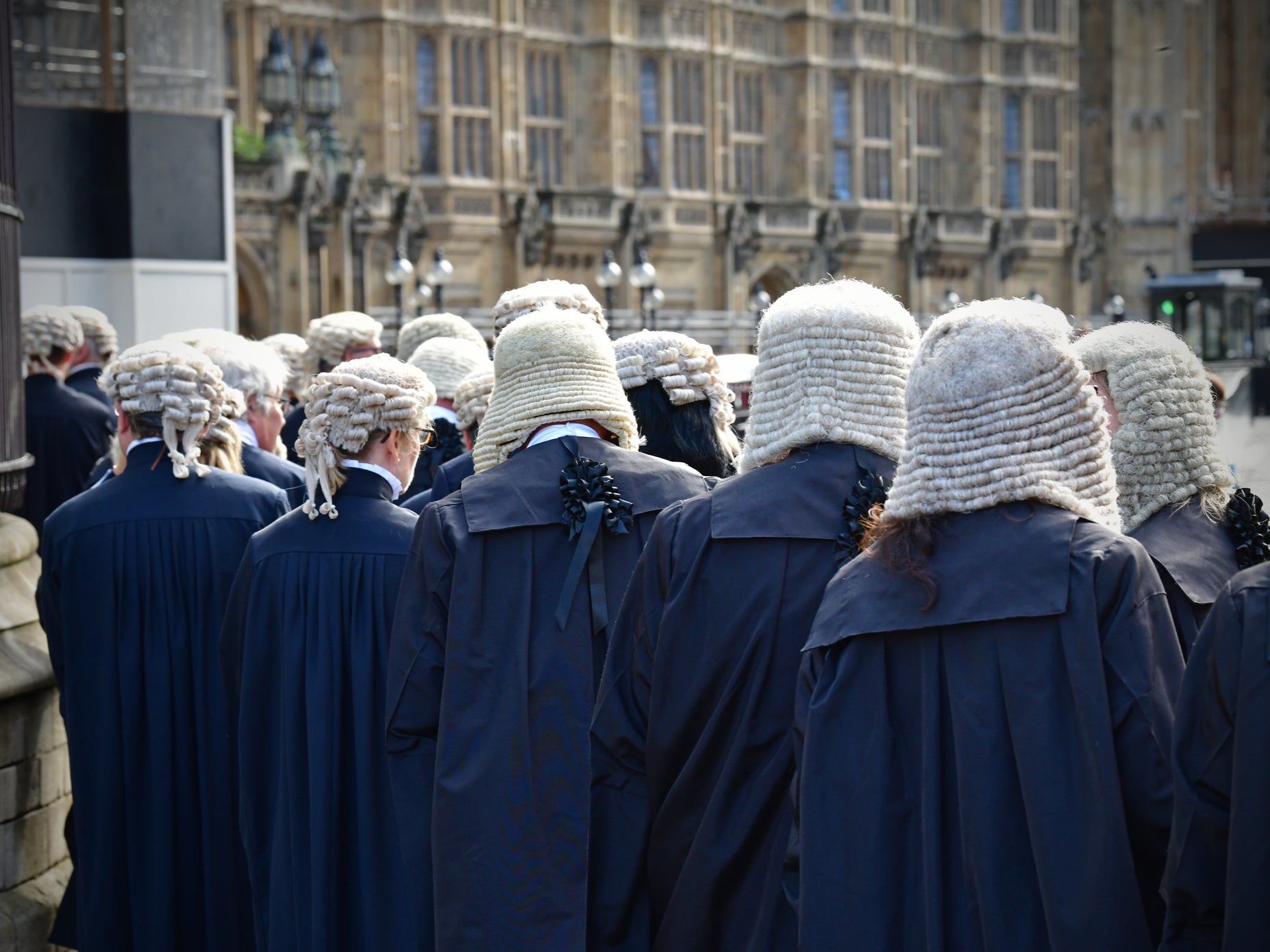 ‘No, the sky will not fall in if we abandon the wig,’ barrister says