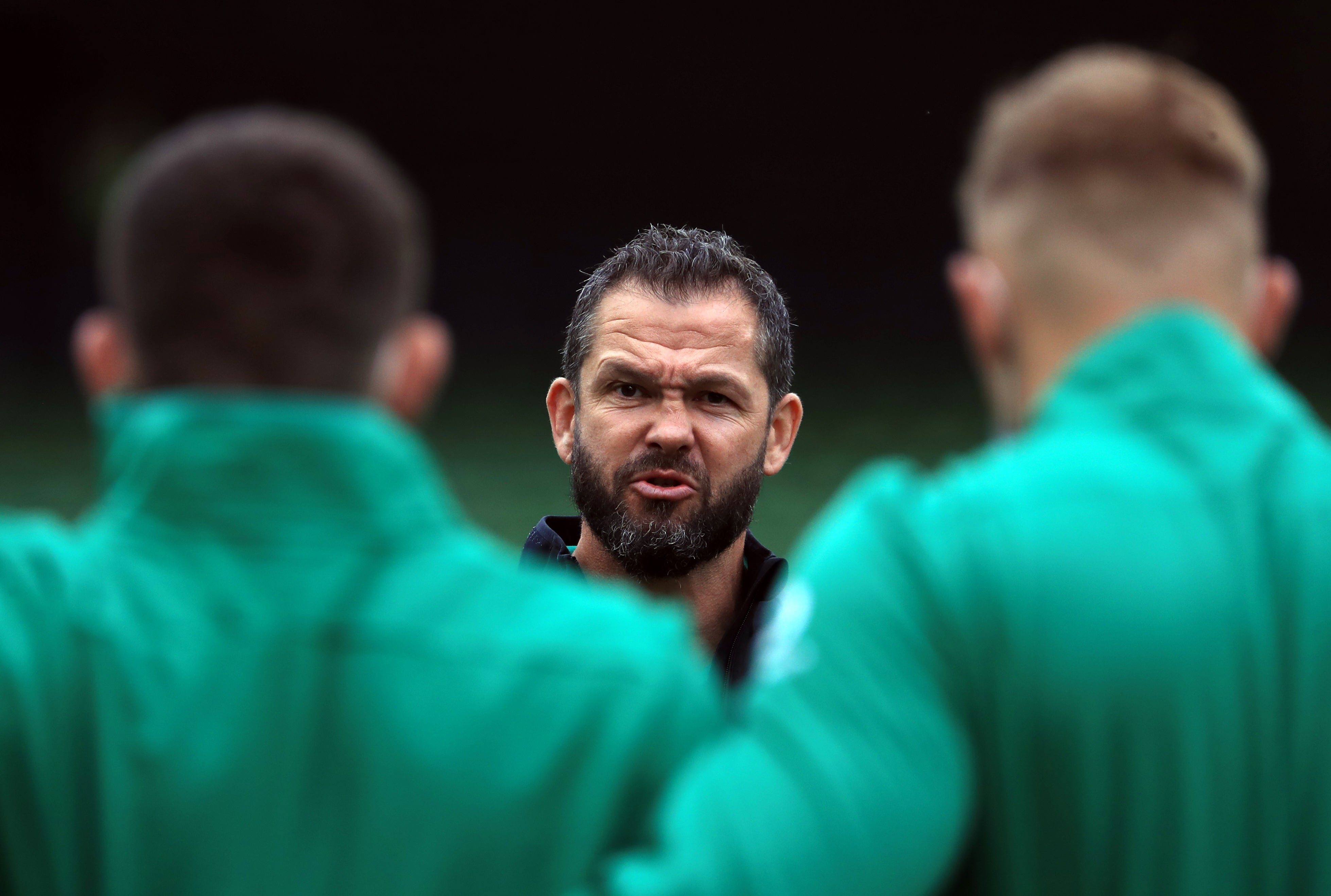 Andy Farrell must mastermind an Irish victory in Paris (Donall Farmer/PA)