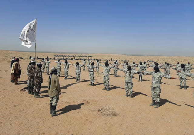 Taliban border fighters pictured in Helmand province, southwestern, Afghanistan. File image (Abdul khaliq/AP/Press Association Images)