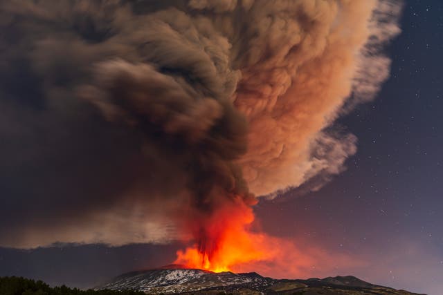 APTOPIX Italy Volcano Etna