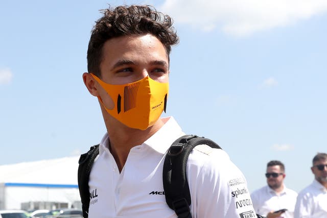 Lando Norris (pictured) has backed Michael Masi to continue in his role (Bradley Collyer/PA)
