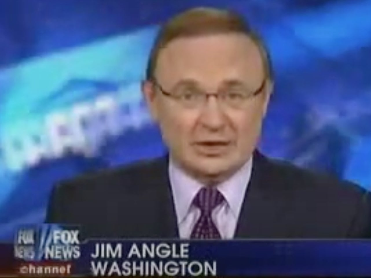 Fox News anchor Jim Angle, who has died aged 75