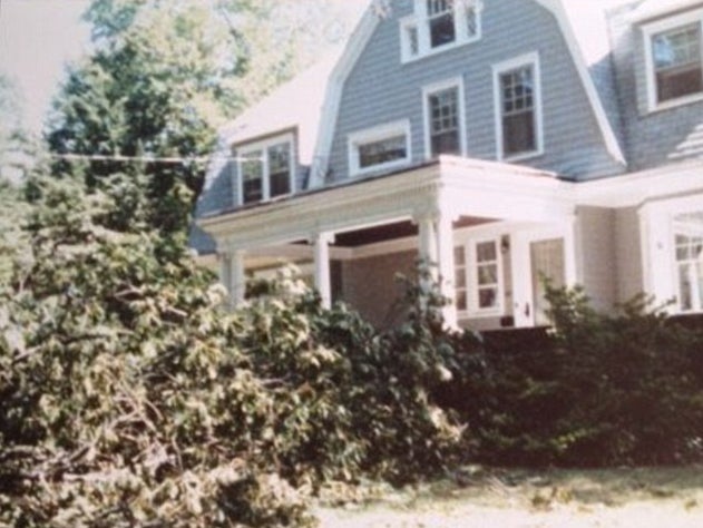 The Dutch Colonial at 657 Boulevard in upscale Westfield, NJ was built in 1905 and bought by the Broaddus family in 2014; it’s pictured during the time it was occupied by the Bakes family, who had no issues while living there