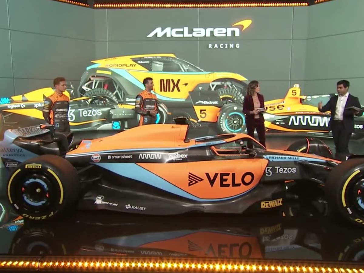 F1 LIVE News: McLaren unveils car for 2022 when drivers announce 