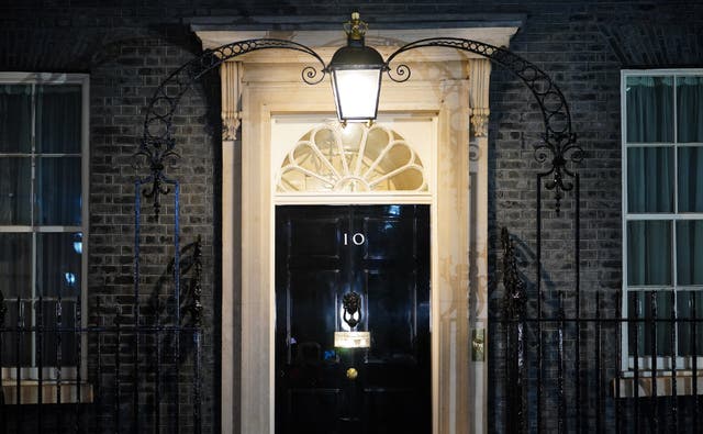 Number 10 Downing Street (Dominic Lipinski/PA)