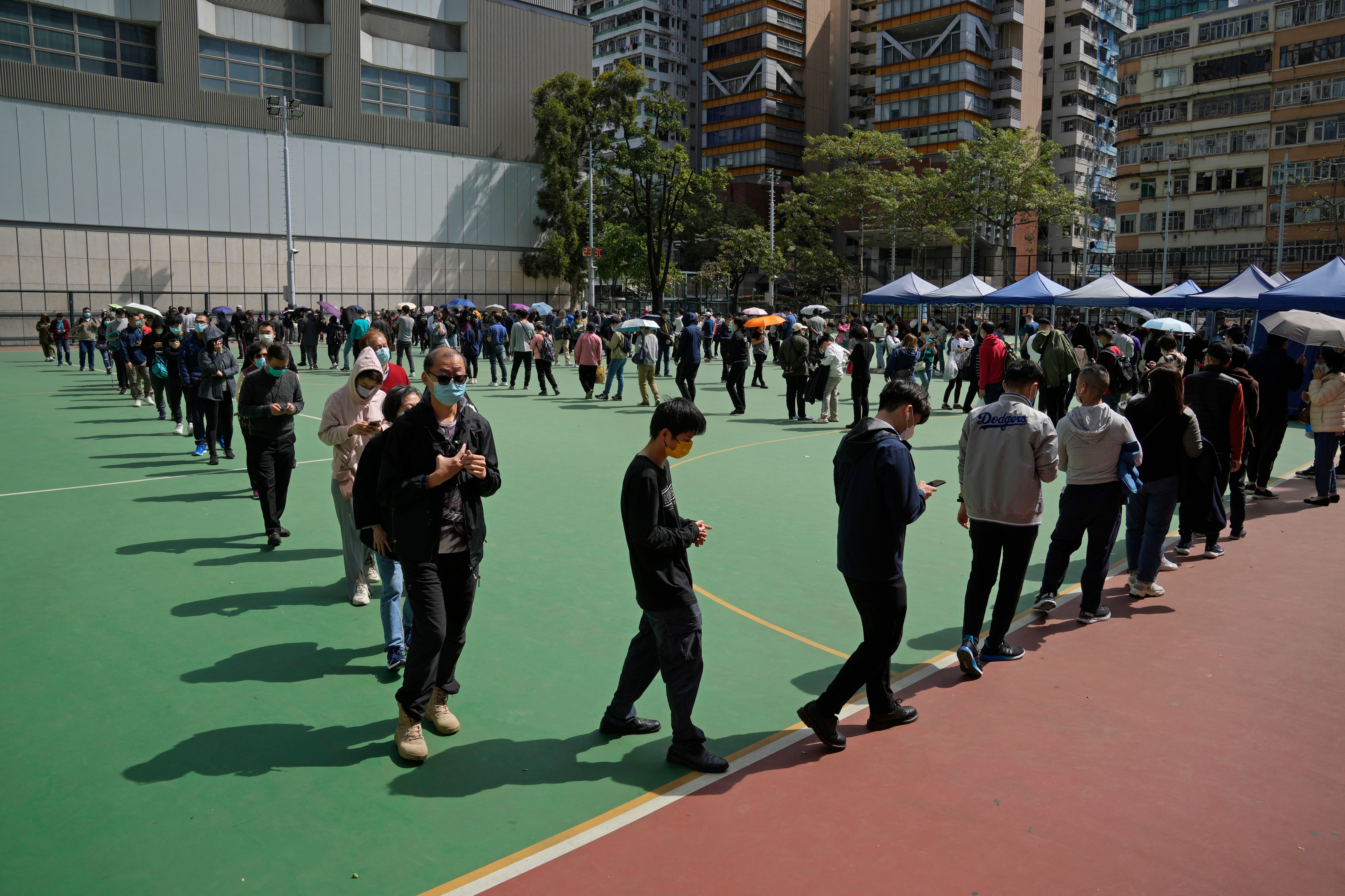 Virus Outbreak Hong Kong