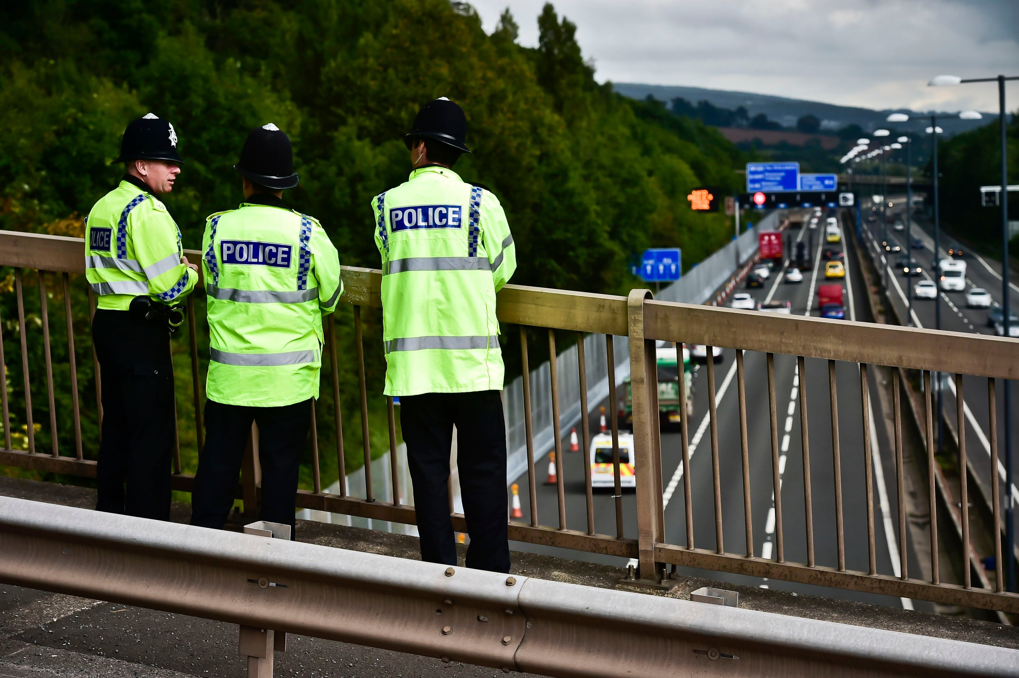 The crash took place on the M4 near Newport, South Wales last Saturday