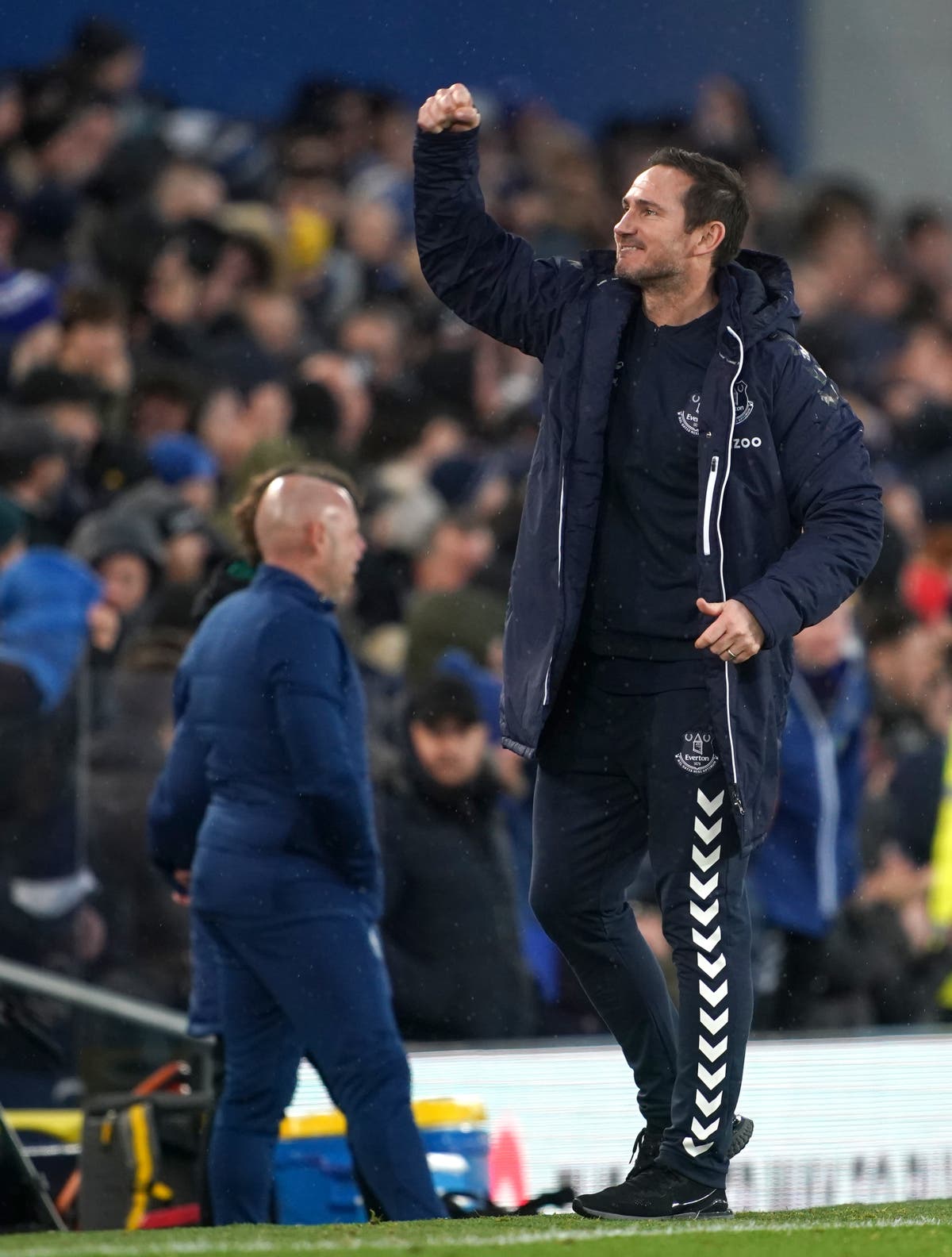 Frank Lampard &lsquo;absolutely delighted&rsquo; with victory as Everton revival takes off