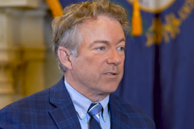 <p>Rand Paul said he would like to see trucker protests come to the US.</p>