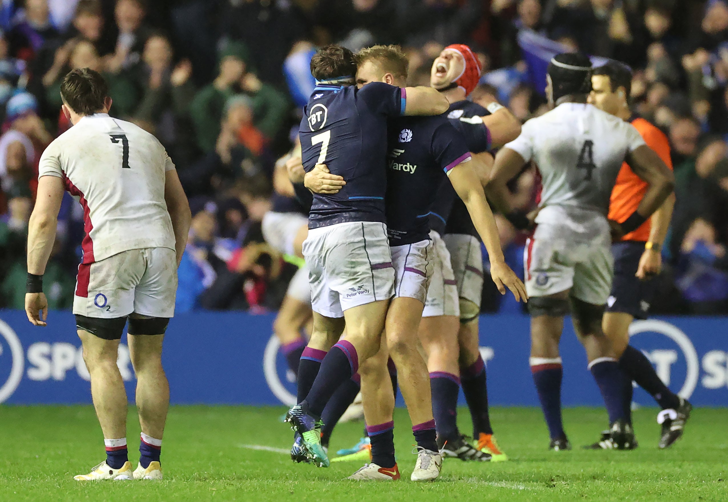 England lost their Six Nations opener in Scotland (Steve Welsh/PA)