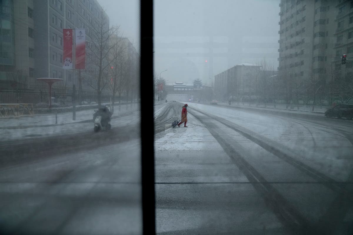 GLIMPSES: A white coating for the Winter Olympics &mdash; finally