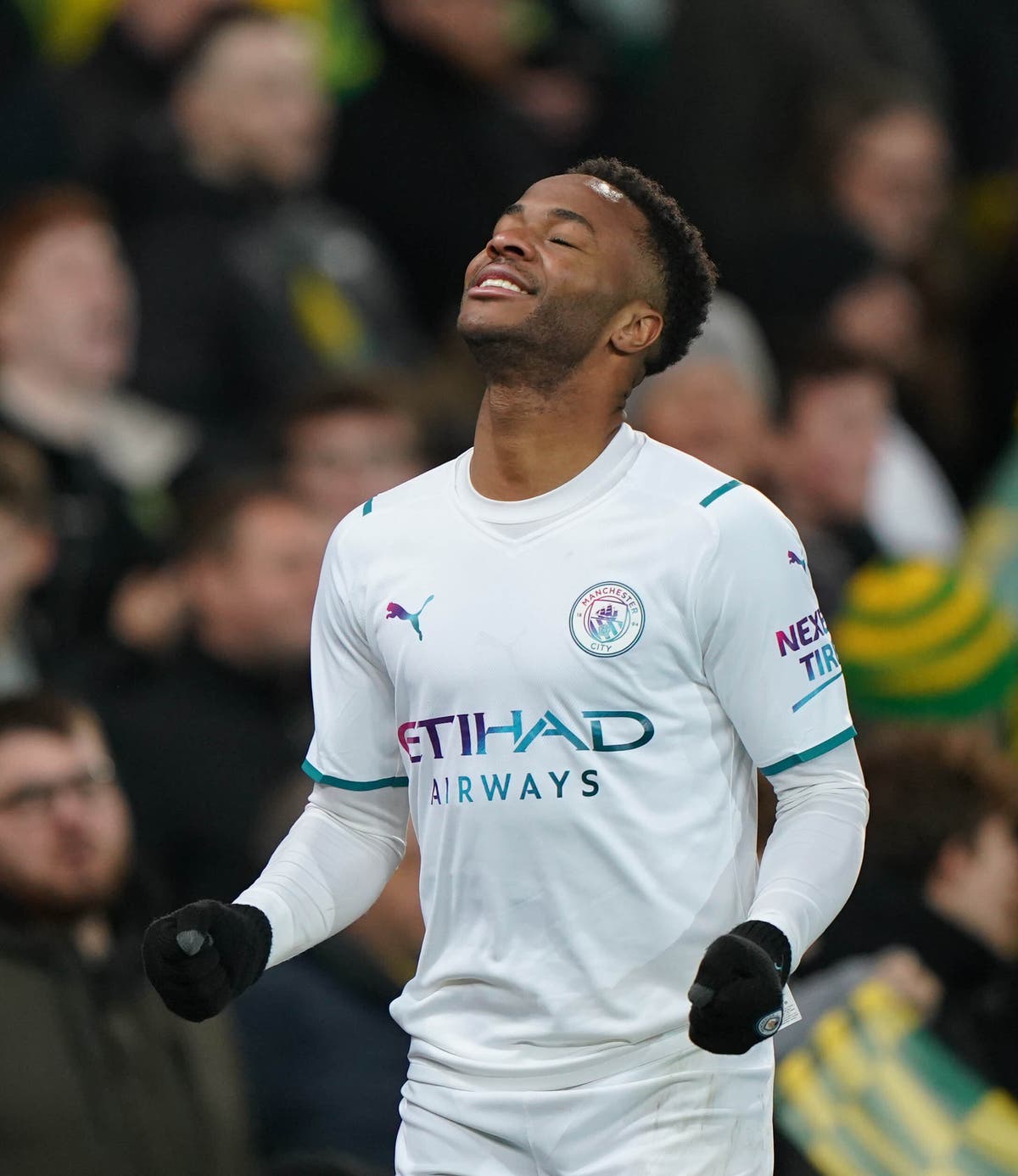 Raheem Sterling: Manchester City will not rest on their laurels in title race