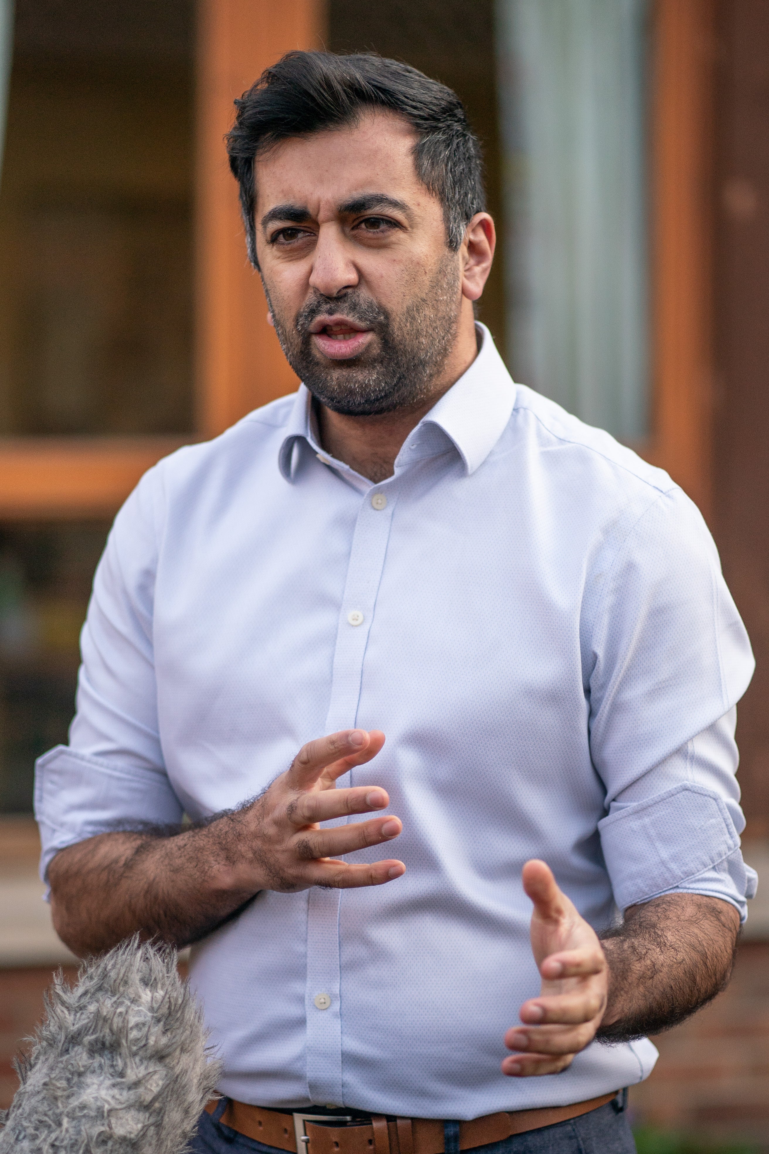 Scotland’s Health Secretary, Humza Yousaf, said the UK Government has the right to make decisions on Covid testing in England but funding for the tests elsewhere should be maintained if devolved administrations want to continue (Peter Summers/PA)