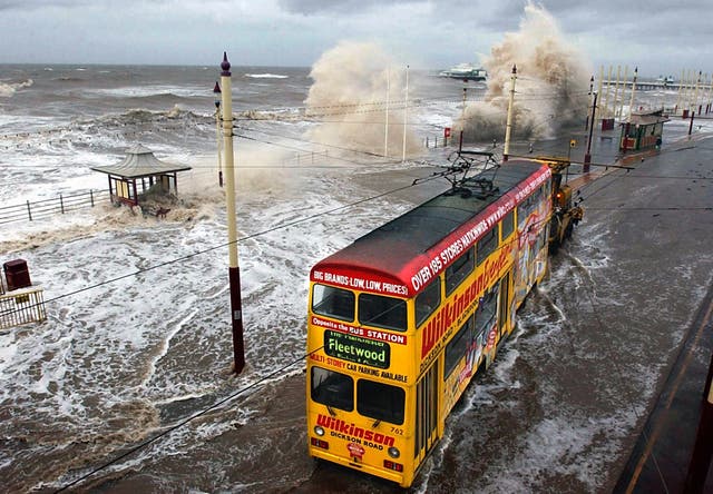 Forecasters said all parts of the UK would see very strong winds at times (John Giles/PA)