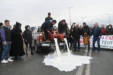 Greek farmers threaten to block highways in energy protest