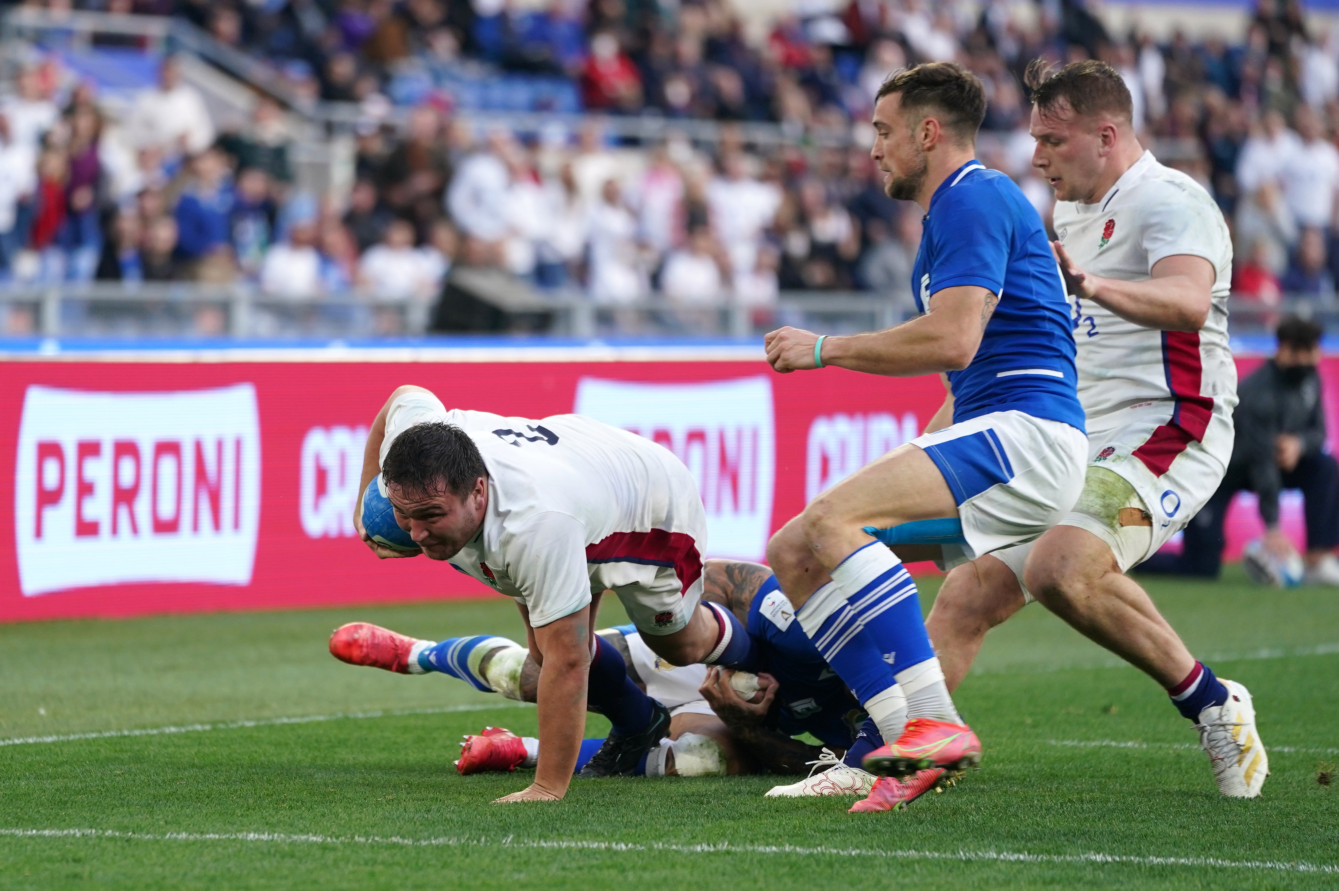 George scored a try after returning to the starting line-up at hooker