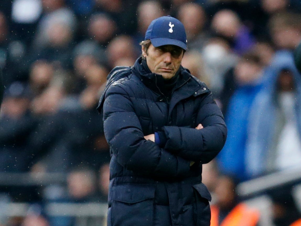 Antonio Conte knows Spurs have a lot of work to do (David Cliff/AP)