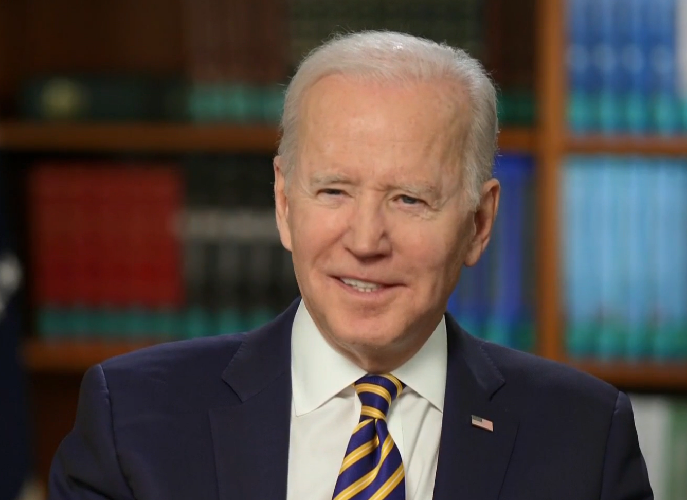 President Biden spoke about freedoms in an interview with NBC