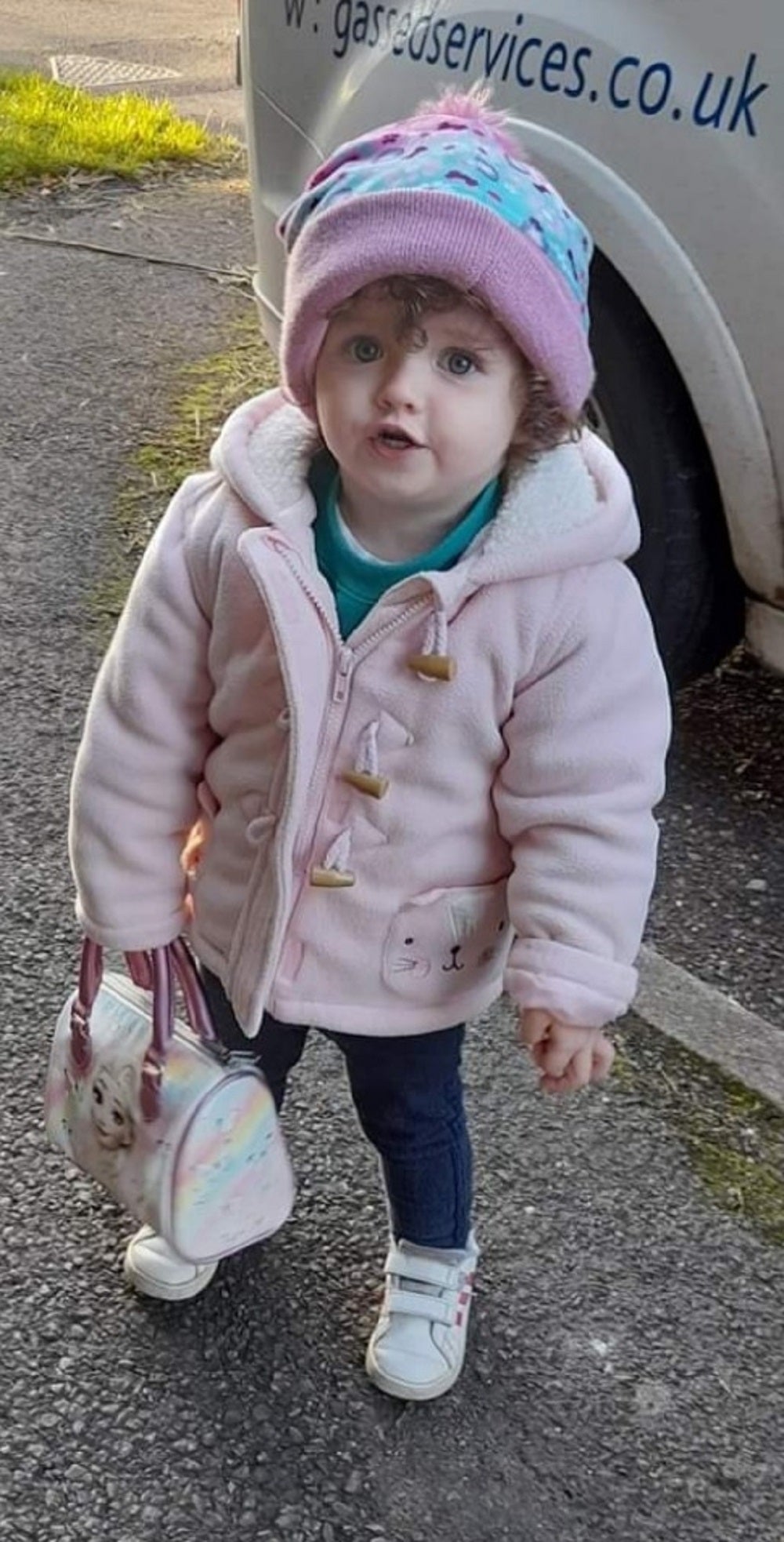 Shannon Cummins, 2, has fallen unconscious multiple times because her lockdown-weakened immune system cannot fight off viruses, according to her father (Mark Cummins/PA)