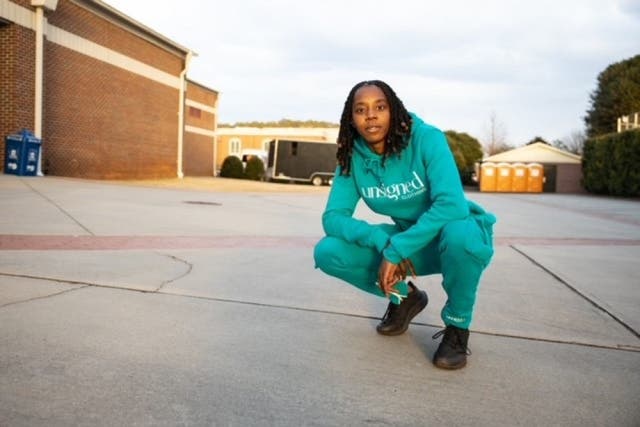 Lorraine Ugen said she wanted Unsigned to show athletes without sponsorship they were ‘still worthy’ (Olu Olamigoke/PA)