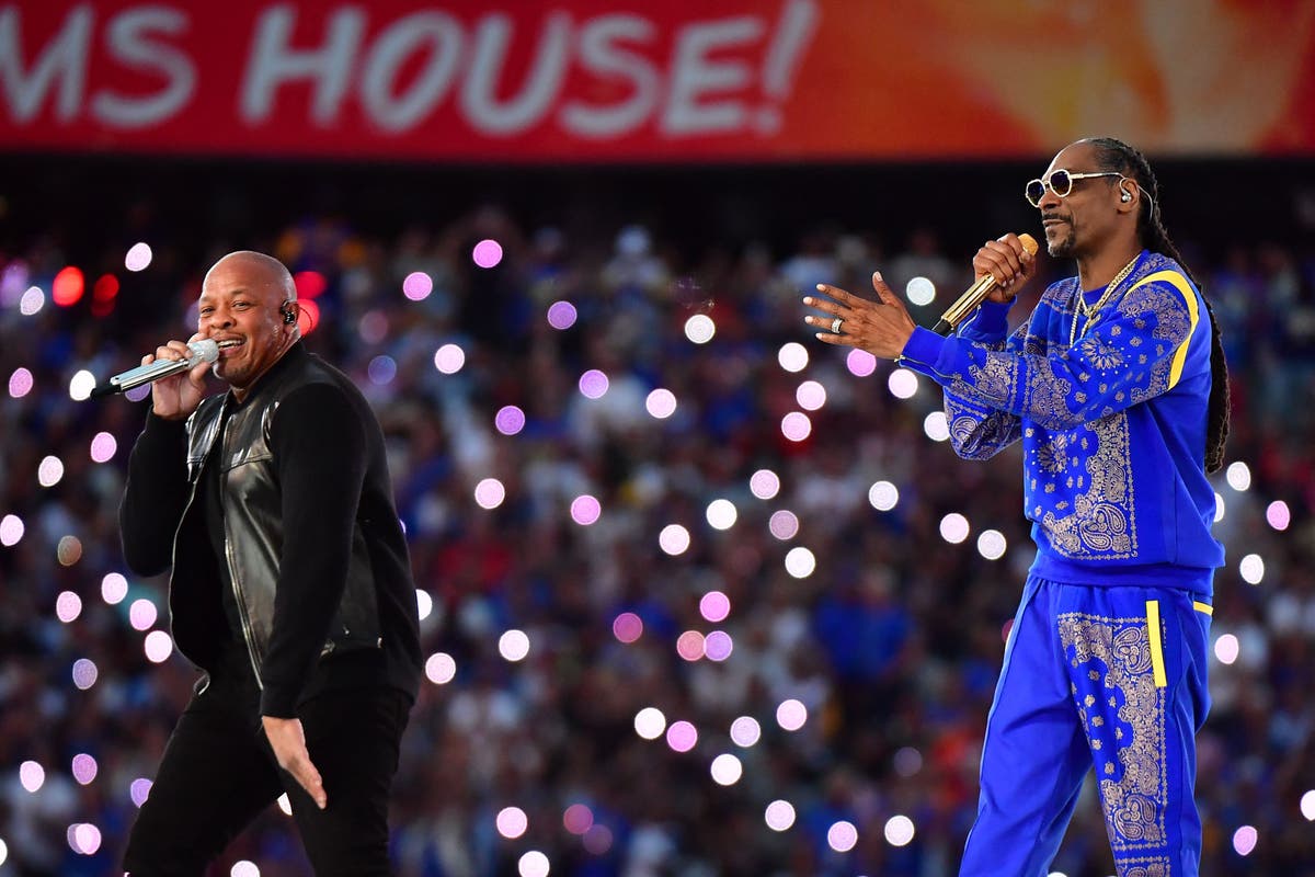 Super Bowl 2022 halftime review: Dr Dre oversees performance from hip-hop  royalty